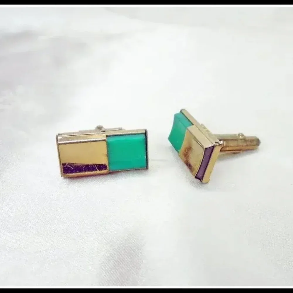 Rare Vintage Cuff Link Set, Kreisler Convertible Cufflinks in Gift Box